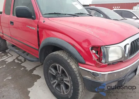 2004 Toyota Tacoma Prerunner V6 из США, поврежденный, VIN 5TESN92N94Z406520